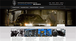 Desktop Screenshot of carlosecurityandtransportation.com